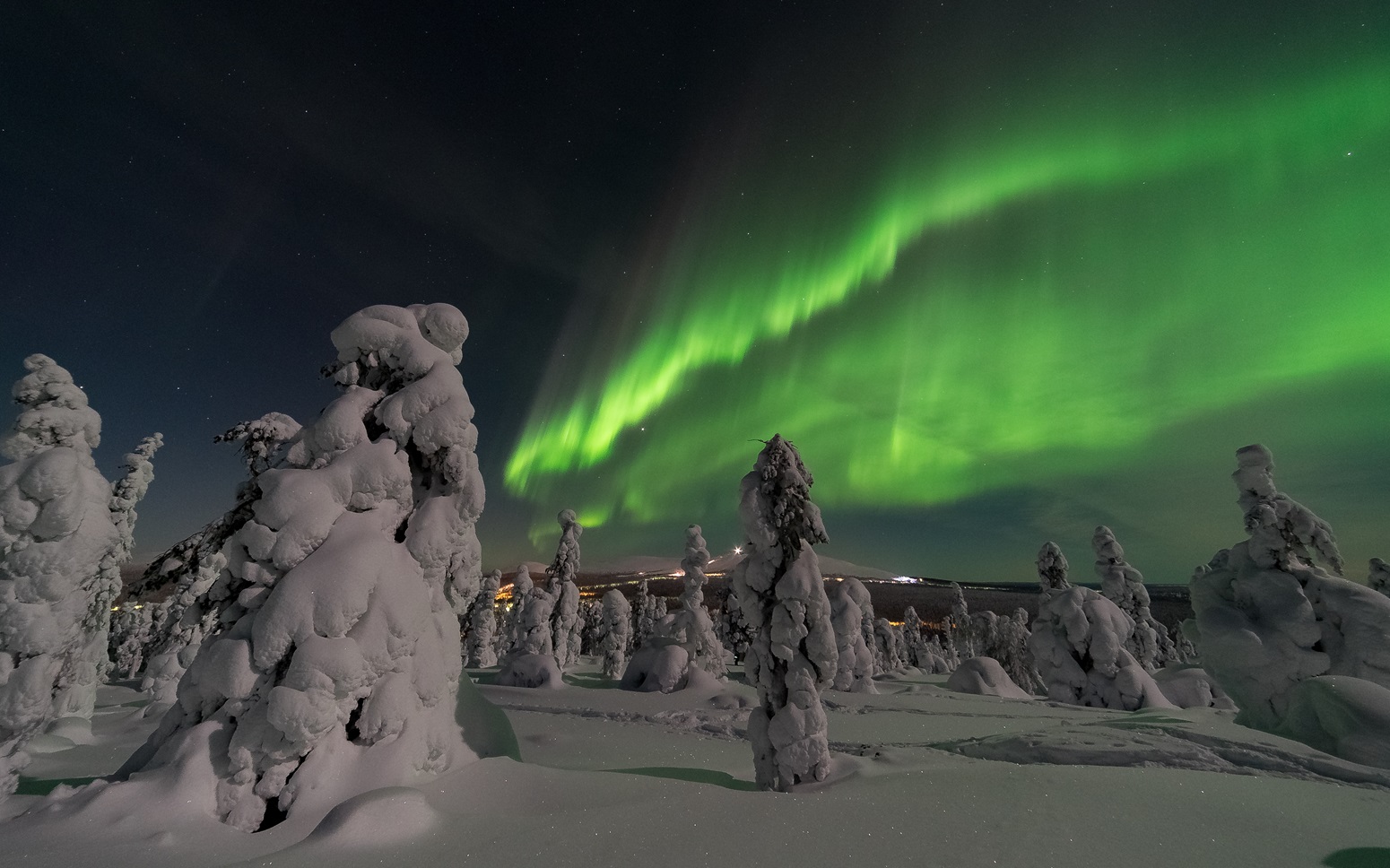 la magia de la aurora boreal 